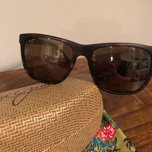 Maui Jim Tail Slide Tortoise Polarized Sunglasses